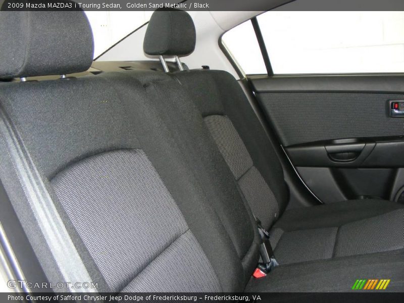 Golden Sand Metallic / Black 2009 Mazda MAZDA3 i Touring Sedan