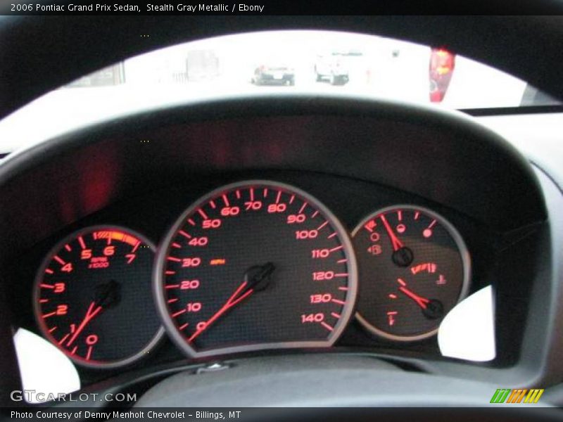 Stealth Gray Metallic / Ebony 2006 Pontiac Grand Prix Sedan