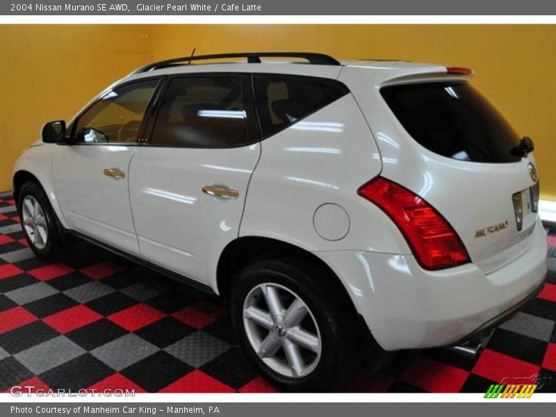 Glacier Pearl White / Cafe Latte 2004 Nissan Murano SE AWD