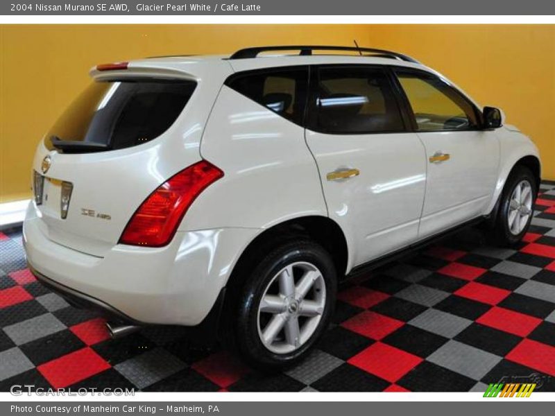 Glacier Pearl White / Cafe Latte 2004 Nissan Murano SE AWD