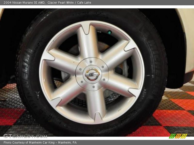 Glacier Pearl White / Cafe Latte 2004 Nissan Murano SE AWD