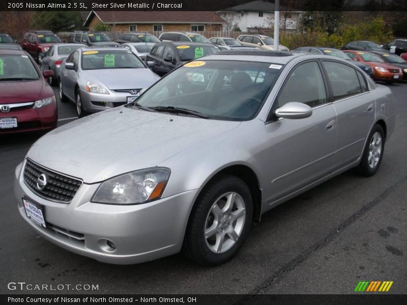 Sheer Silver Metallic / Charcoal 2005 Nissan Altima 2.5 SL