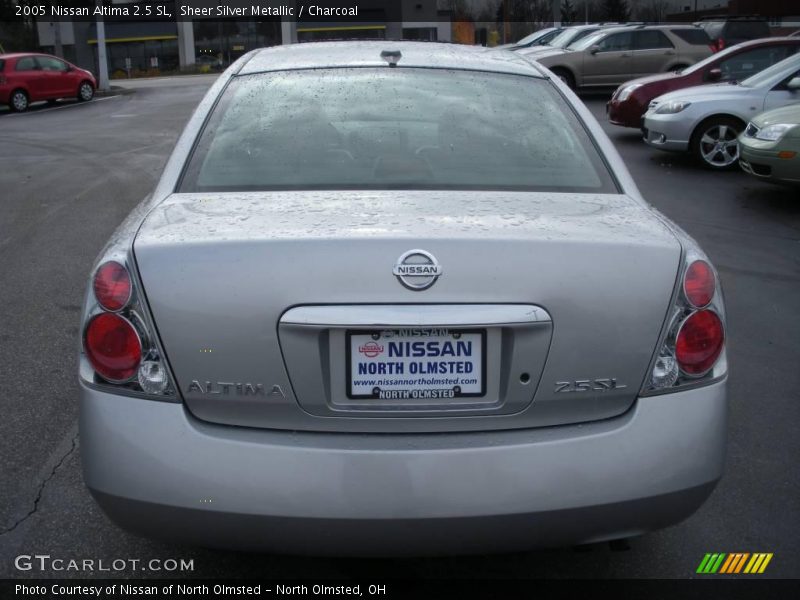 Sheer Silver Metallic / Charcoal 2005 Nissan Altima 2.5 SL