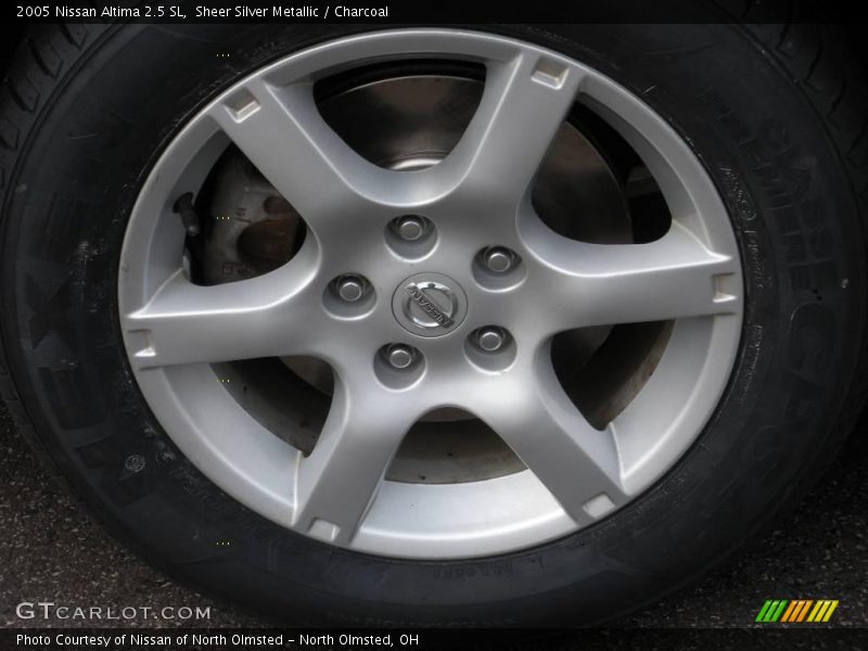 Sheer Silver Metallic / Charcoal 2005 Nissan Altima 2.5 SL