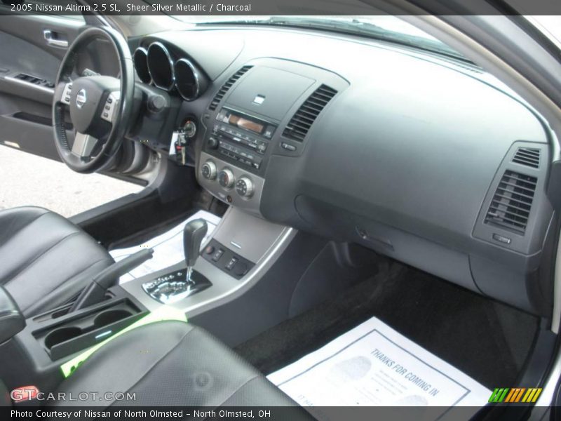 Sheer Silver Metallic / Charcoal 2005 Nissan Altima 2.5 SL