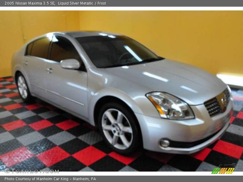 Liquid Silver Metallic / Frost 2005 Nissan Maxima 3.5 SE