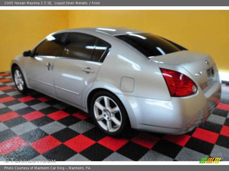Liquid Silver Metallic / Frost 2005 Nissan Maxima 3.5 SE