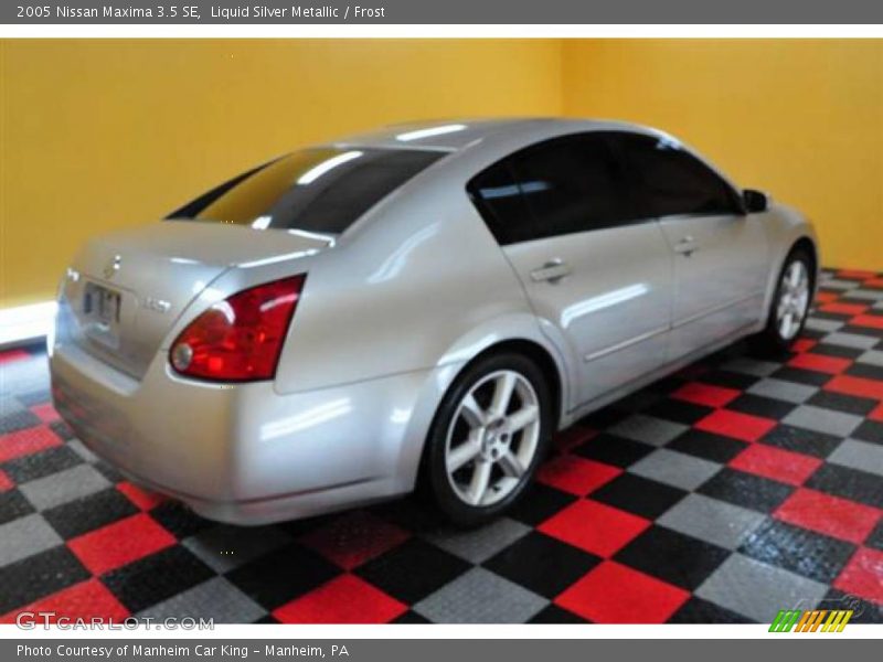 Liquid Silver Metallic / Frost 2005 Nissan Maxima 3.5 SE
