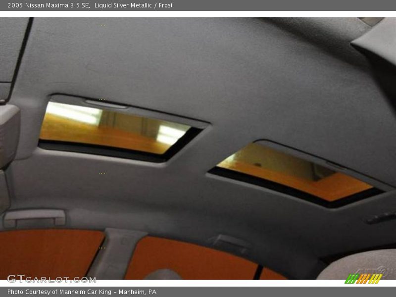 Liquid Silver Metallic / Frost 2005 Nissan Maxima 3.5 SE