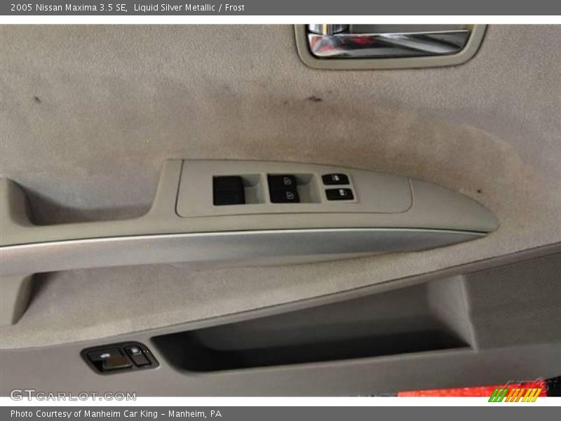 Liquid Silver Metallic / Frost 2005 Nissan Maxima 3.5 SE