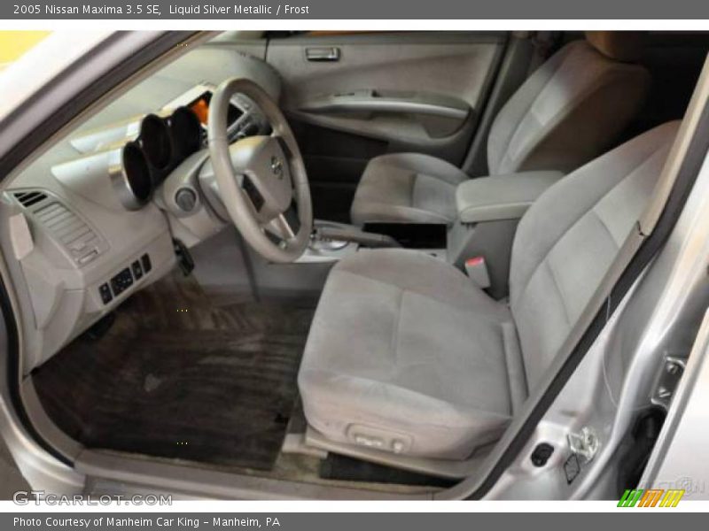 Liquid Silver Metallic / Frost 2005 Nissan Maxima 3.5 SE