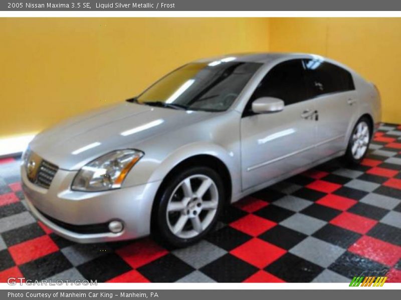 Liquid Silver Metallic / Frost 2005 Nissan Maxima 3.5 SE