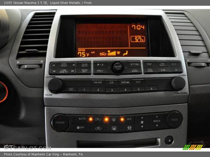 Liquid Silver Metallic / Frost 2005 Nissan Maxima 3.5 SE