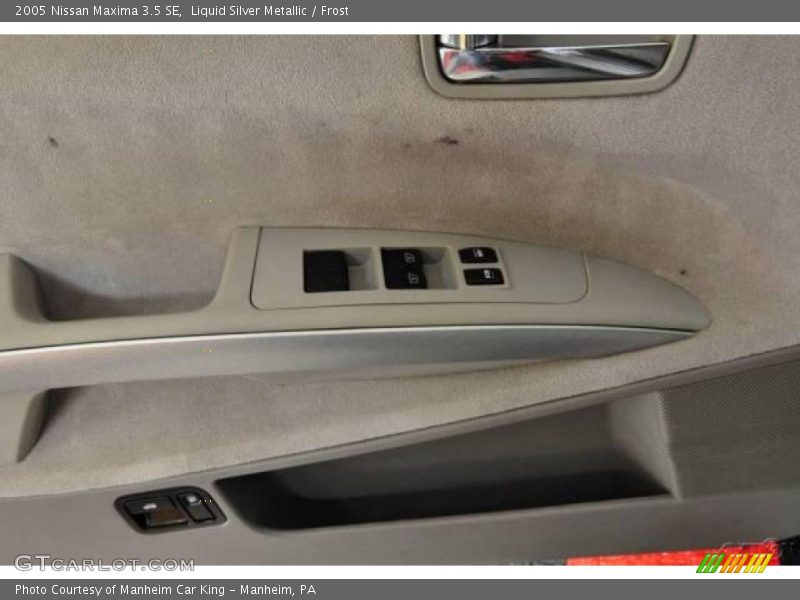 Liquid Silver Metallic / Frost 2005 Nissan Maxima 3.5 SE