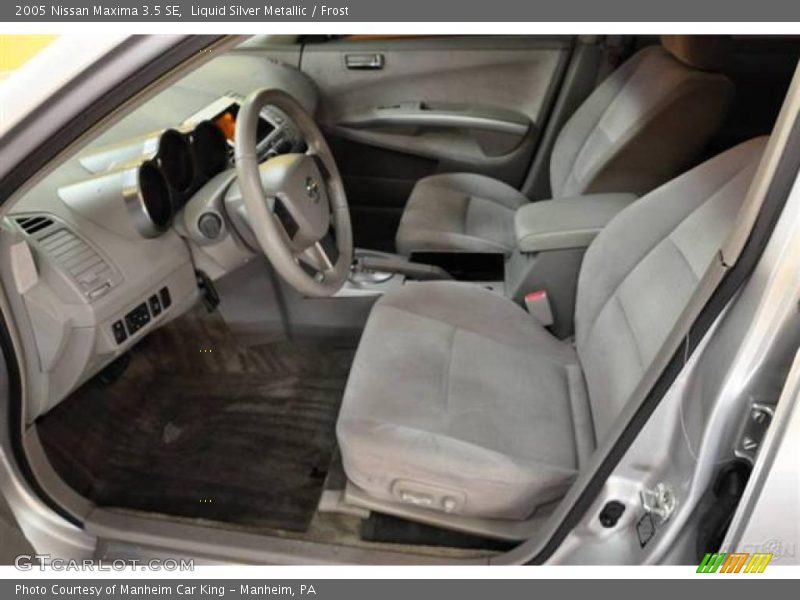 Liquid Silver Metallic / Frost 2005 Nissan Maxima 3.5 SE
