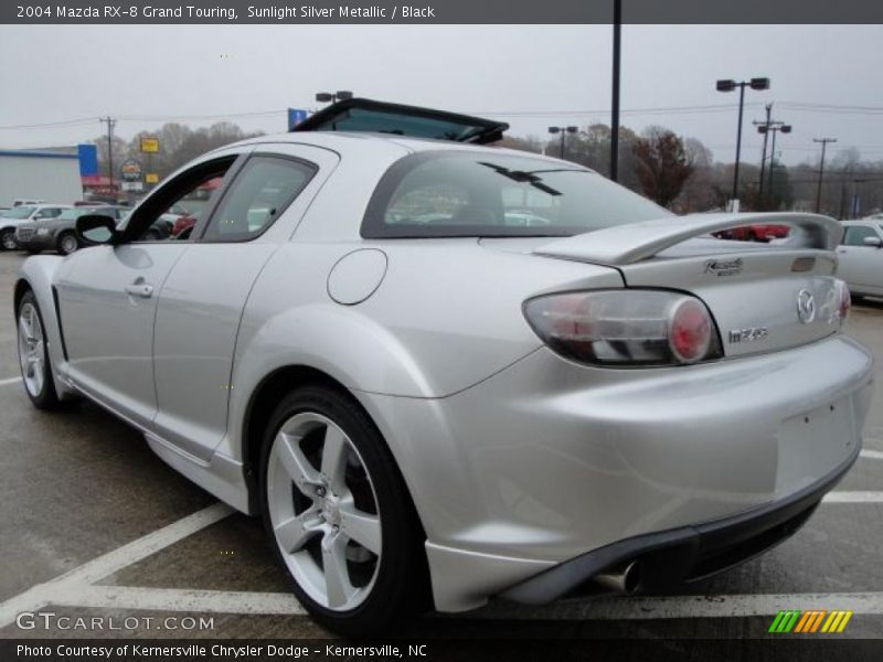 Sunlight Silver Metallic / Black 2004 Mazda RX-8 Grand Touring