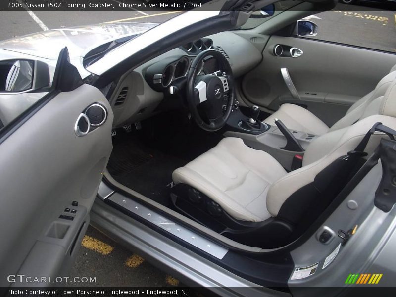 Chrome Silver Metallic / Frost 2005 Nissan 350Z Touring Roadster