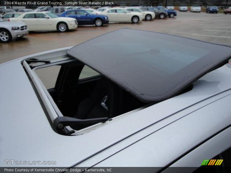 Sunlight Silver Metallic / Black 2004 Mazda RX-8 Grand Touring