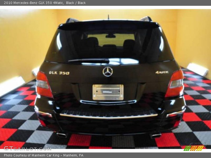 Black / Black 2010 Mercedes-Benz GLK 350 4Matic