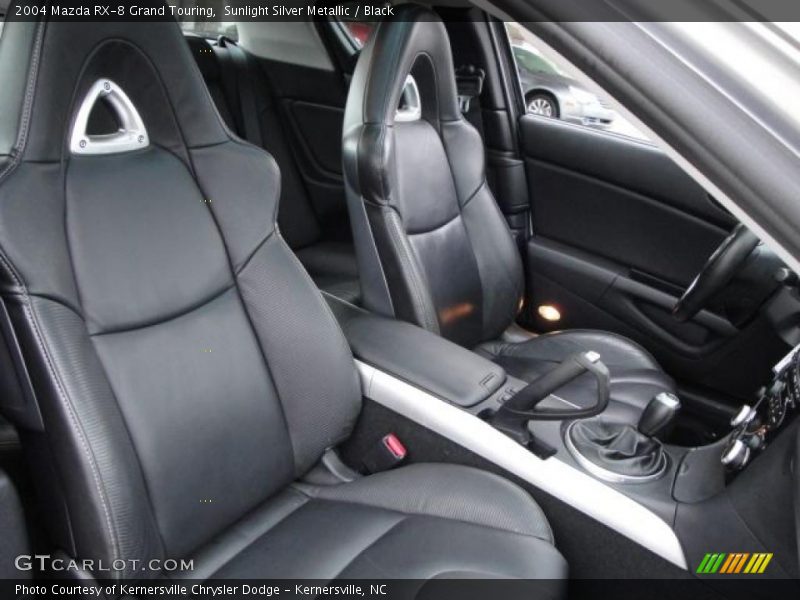 Sunlight Silver Metallic / Black 2004 Mazda RX-8 Grand Touring