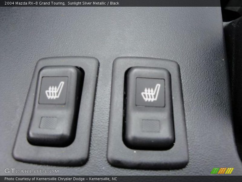 Sunlight Silver Metallic / Black 2004 Mazda RX-8 Grand Touring