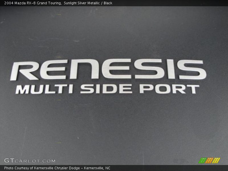 Sunlight Silver Metallic / Black 2004 Mazda RX-8 Grand Touring
