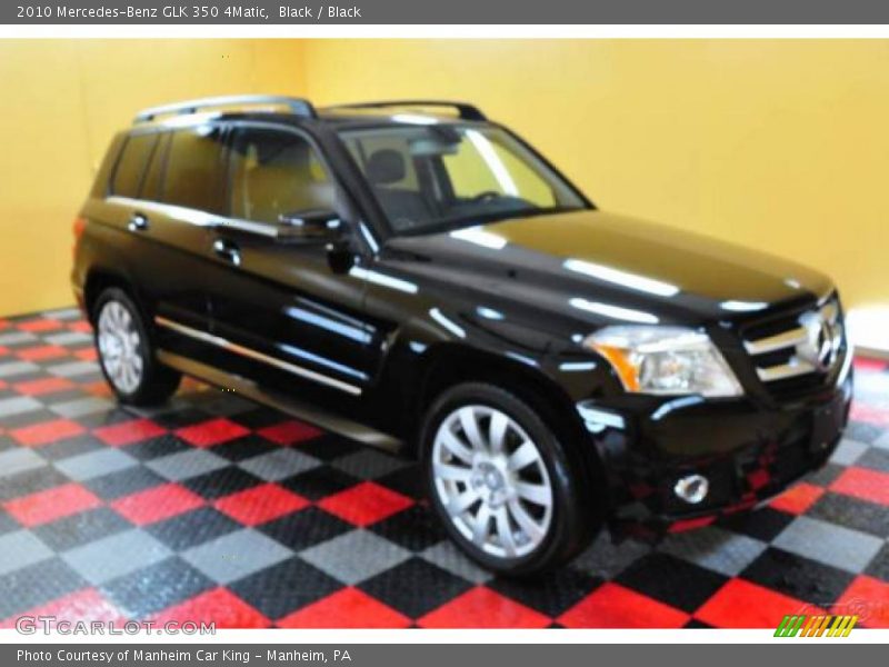 Black / Black 2010 Mercedes-Benz GLK 350 4Matic