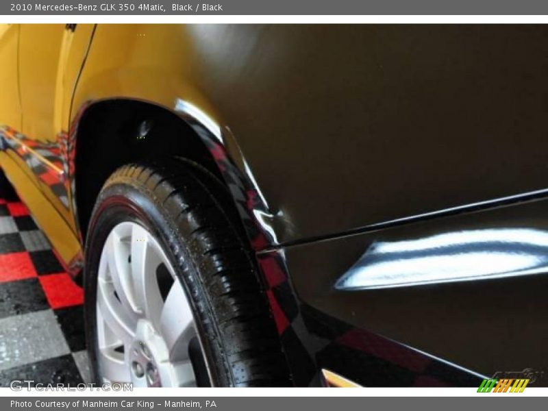 Black / Black 2010 Mercedes-Benz GLK 350 4Matic