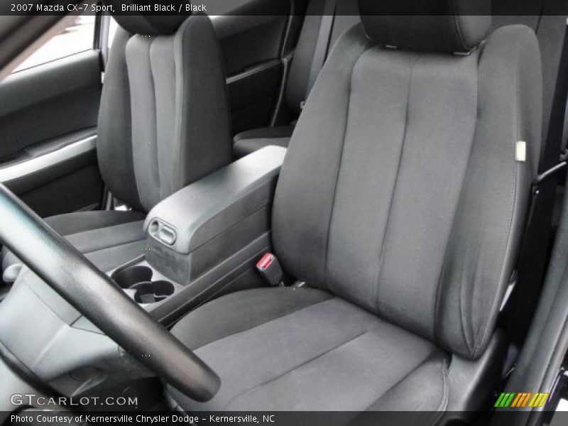 Brilliant Black / Black 2007 Mazda CX-7 Sport