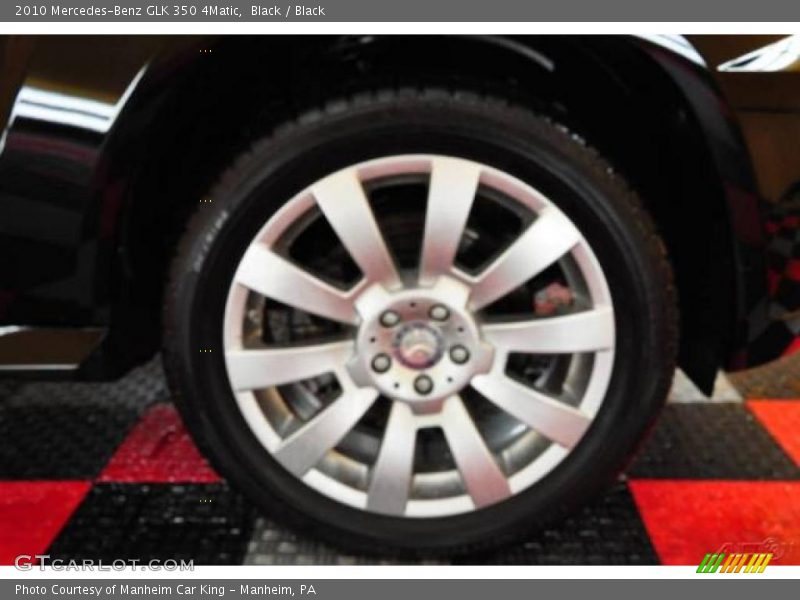 Black / Black 2010 Mercedes-Benz GLK 350 4Matic