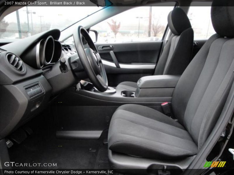 Brilliant Black / Black 2007 Mazda CX-7 Sport