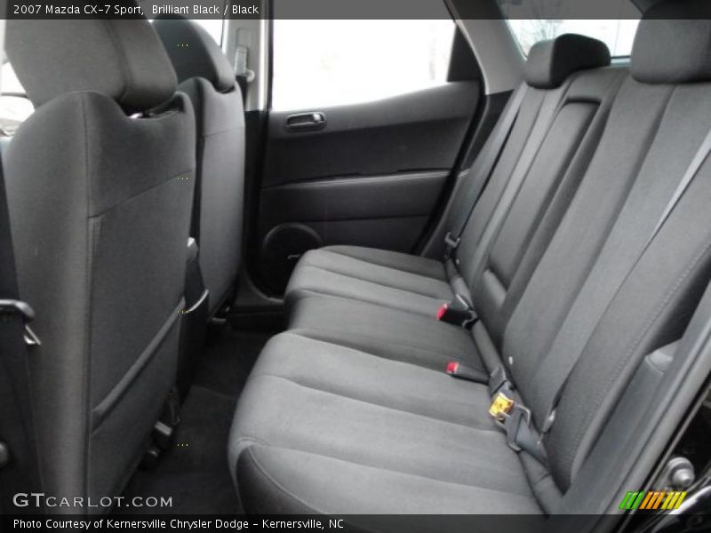 Brilliant Black / Black 2007 Mazda CX-7 Sport