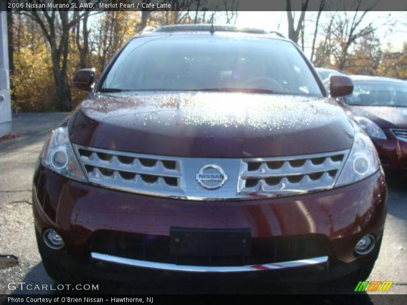 Merlot Pearl / Cafe Latte 2006 Nissan Murano SL AWD
