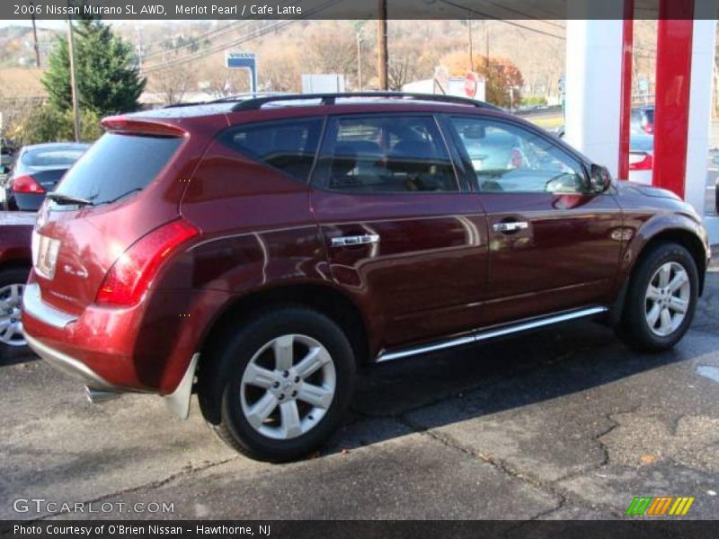 Merlot Pearl / Cafe Latte 2006 Nissan Murano SL AWD