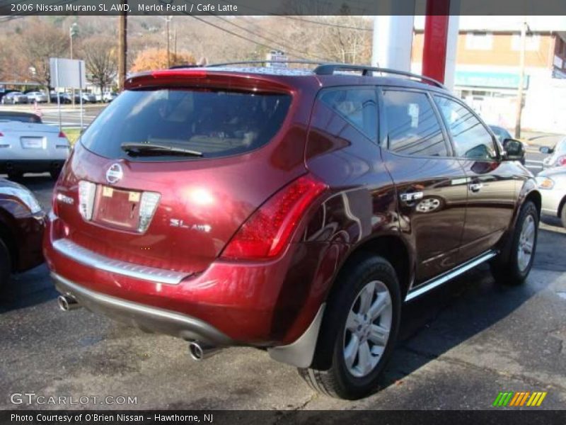 Merlot Pearl / Cafe Latte 2006 Nissan Murano SL AWD