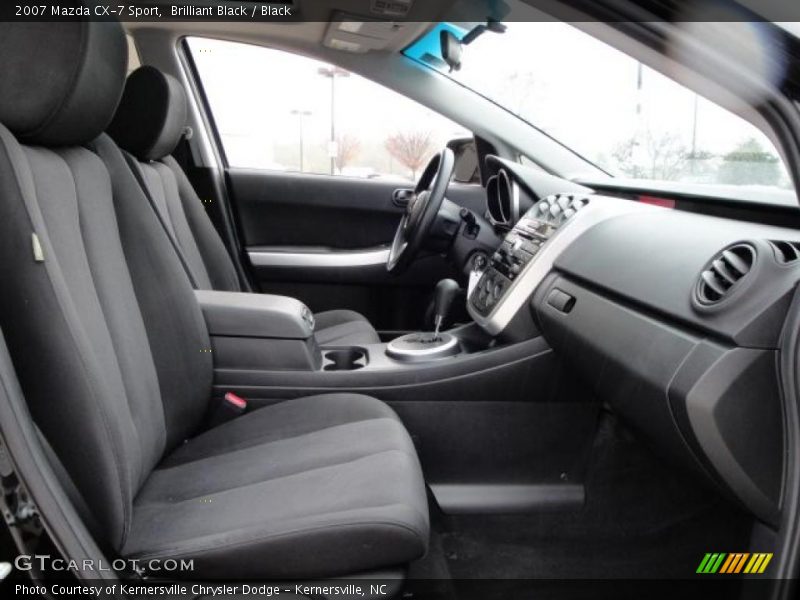 Brilliant Black / Black 2007 Mazda CX-7 Sport