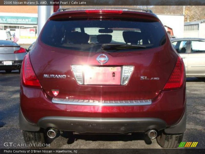 Merlot Pearl / Cafe Latte 2006 Nissan Murano SL AWD