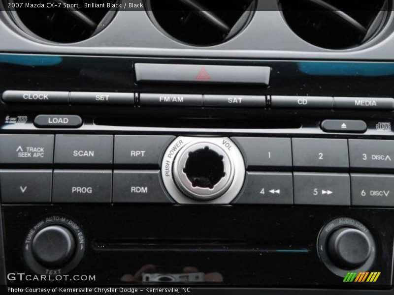 Brilliant Black / Black 2007 Mazda CX-7 Sport