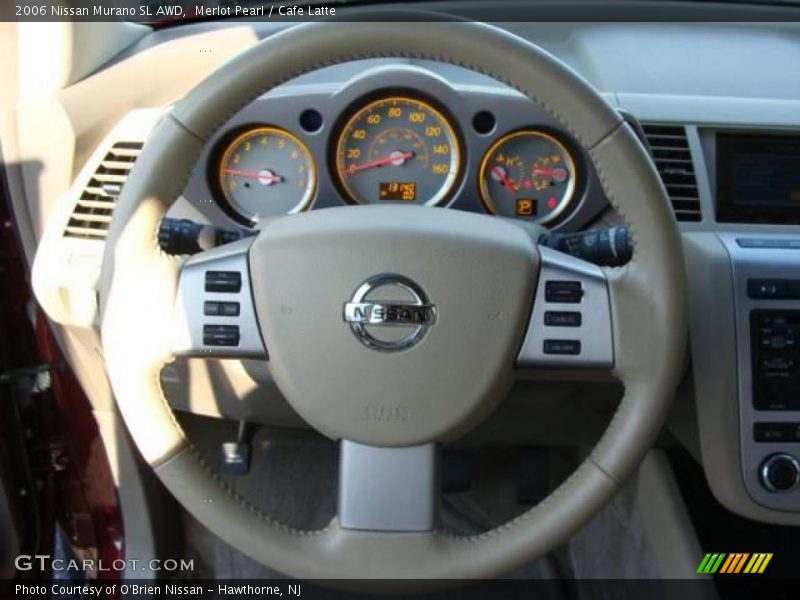 Merlot Pearl / Cafe Latte 2006 Nissan Murano SL AWD
