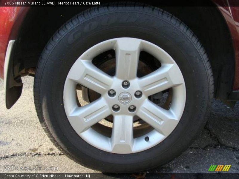 Merlot Pearl / Cafe Latte 2006 Nissan Murano SL AWD