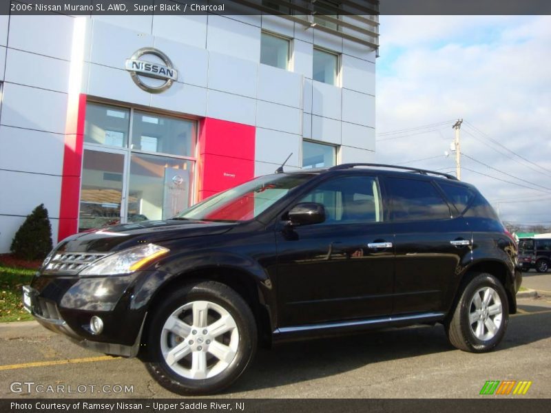 Super Black / Charcoal 2006 Nissan Murano SL AWD