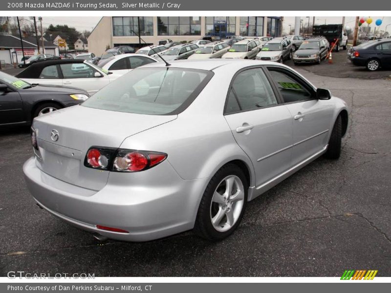 Silver Metallic / Gray 2008 Mazda MAZDA6 i Touring Sedan