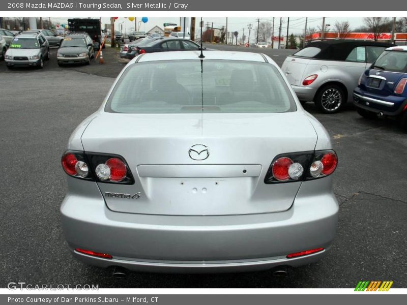 Silver Metallic / Gray 2008 Mazda MAZDA6 i Touring Sedan