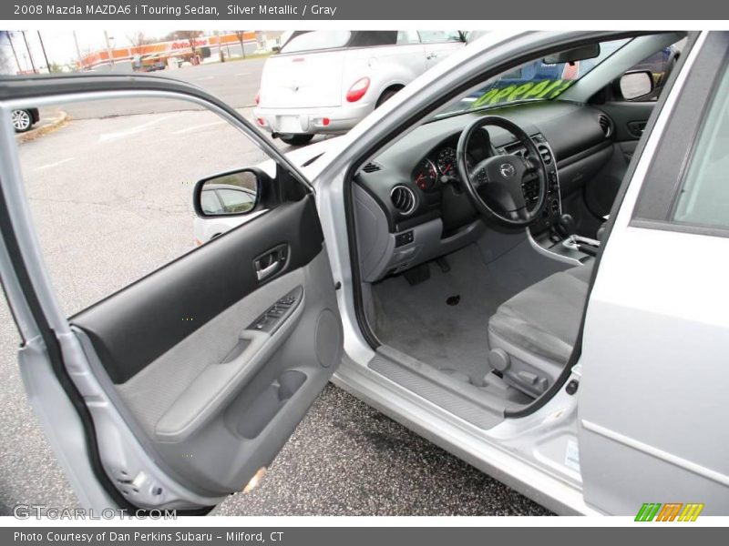Silver Metallic / Gray 2008 Mazda MAZDA6 i Touring Sedan