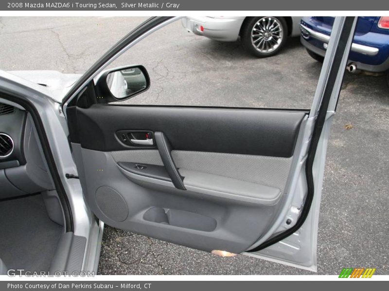 Silver Metallic / Gray 2008 Mazda MAZDA6 i Touring Sedan