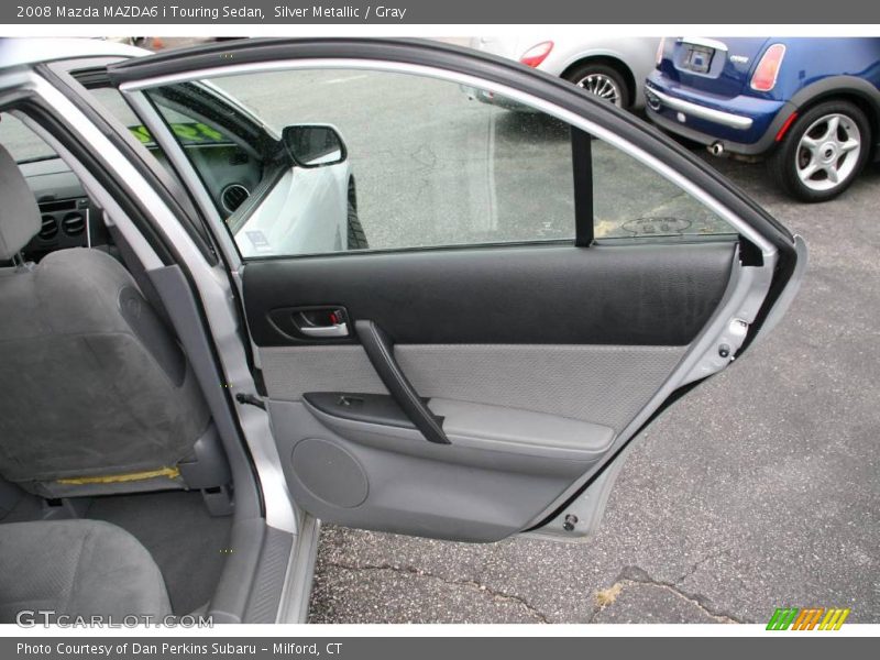 Silver Metallic / Gray 2008 Mazda MAZDA6 i Touring Sedan