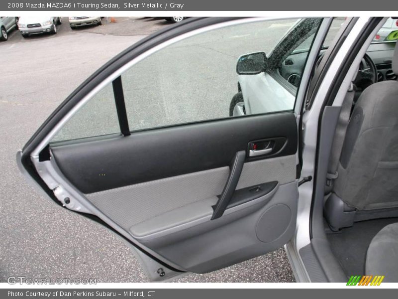Silver Metallic / Gray 2008 Mazda MAZDA6 i Touring Sedan