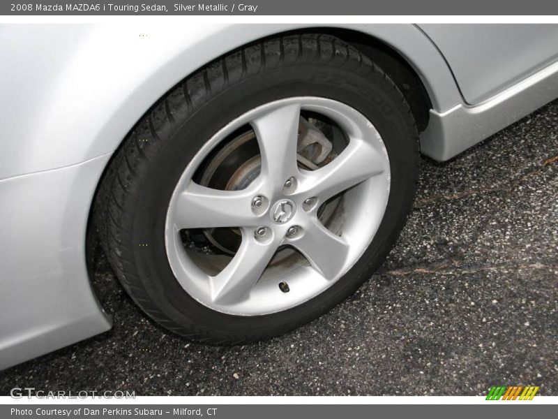 Silver Metallic / Gray 2008 Mazda MAZDA6 i Touring Sedan