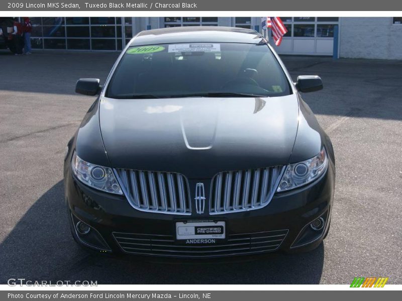 Tuxedo Black Metallic / Charcoal Black 2009 Lincoln MKS Sedan