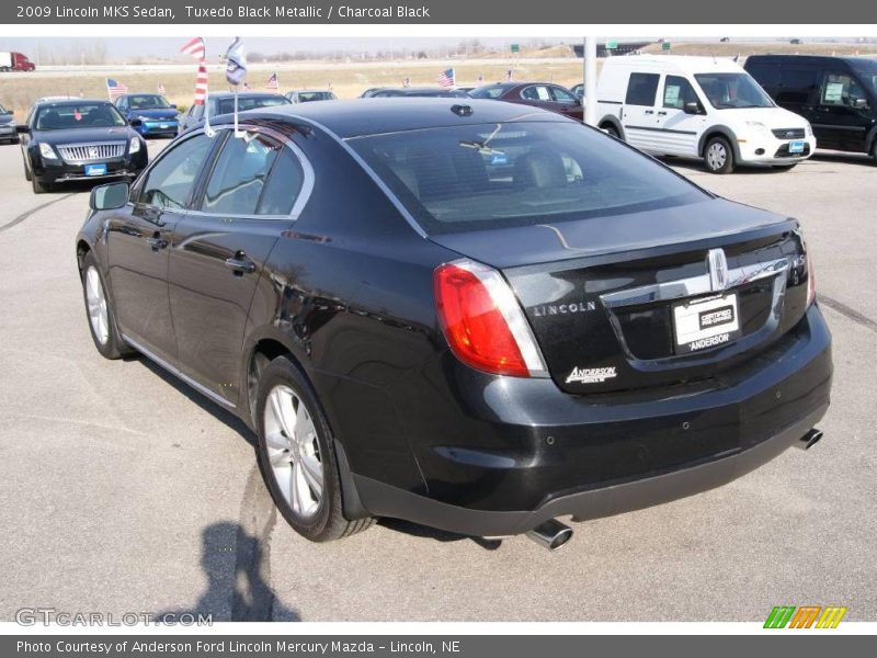 Tuxedo Black Metallic / Charcoal Black 2009 Lincoln MKS Sedan